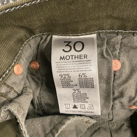 MOTHER Denim The Dropout Jean in Blow Out Size 30 - Picture 7 of 12